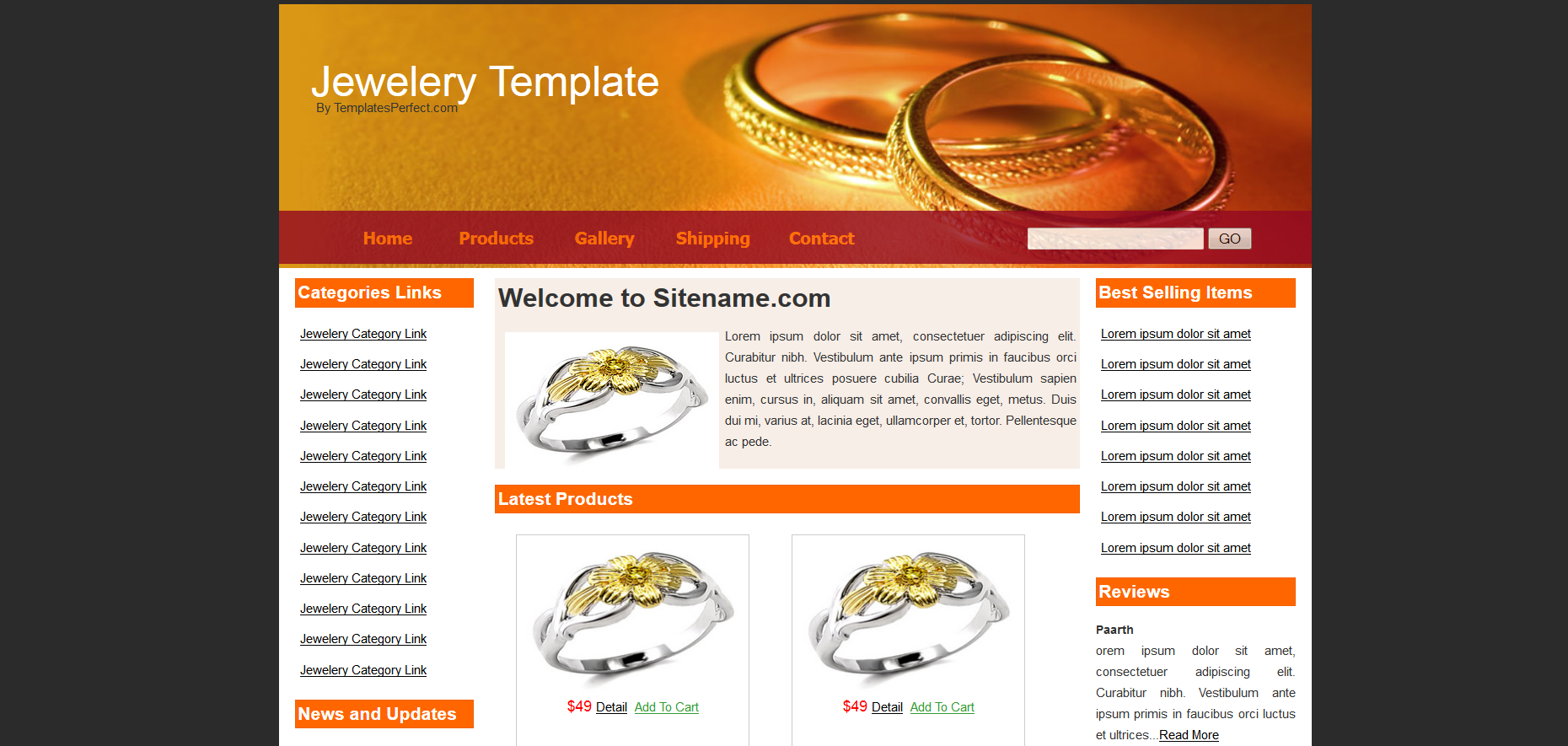 Шаблон сайта Интернет-магазины №385