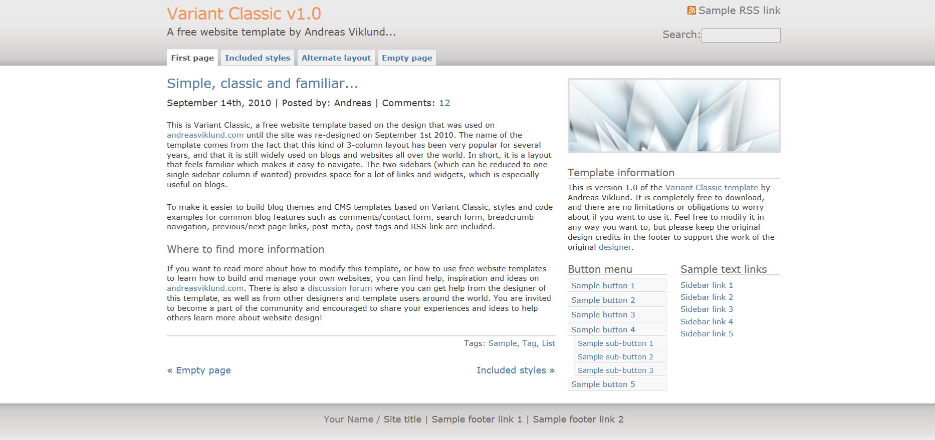 Шаблон сайта Веб №169