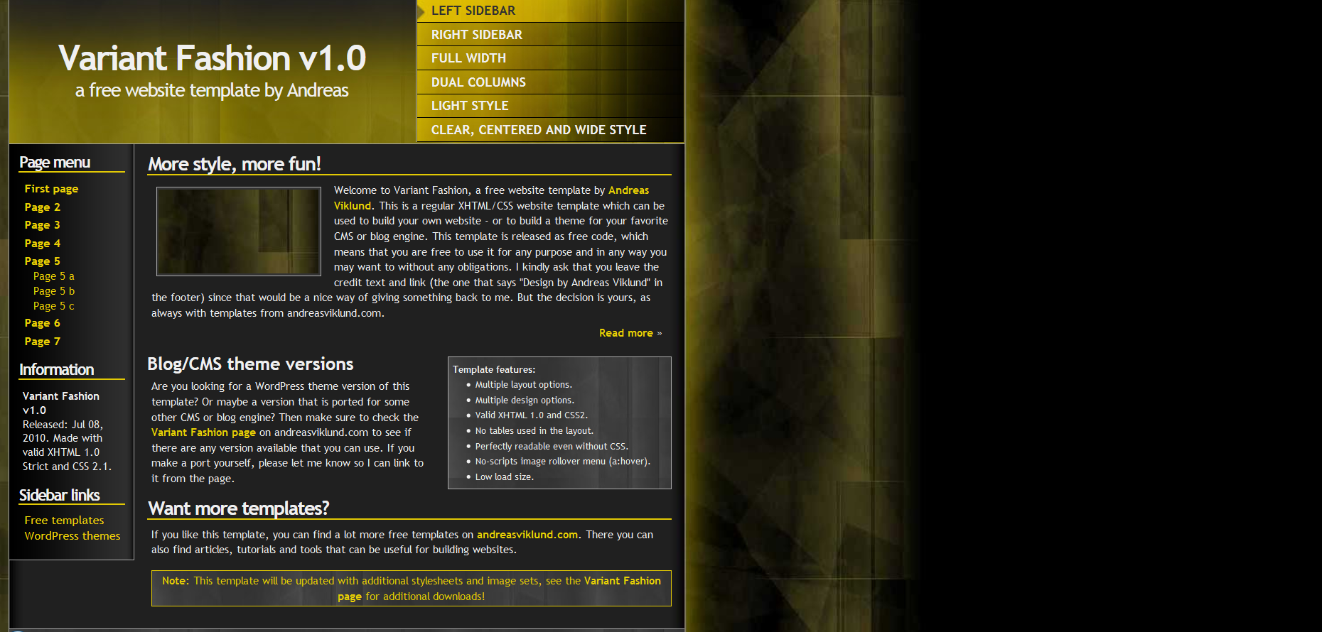 Шаблон сайта Веб №170